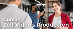 Zelf video's maken. Zelf video's produceren bij Boegbeeld